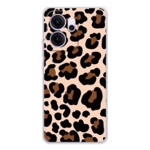 Чехол с леопардовым принтом на OPPO Reno 14 FS (Леопардовый принт)
