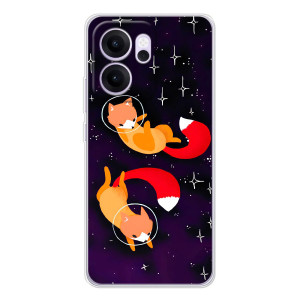 Чохол з Лисичкою для OPPO Reno 14 FS – Лисиці