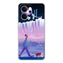 Чехол с принтом Душа на OPPO Reno 14 FS – Постер Душа