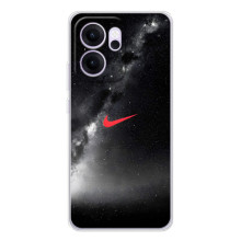 Чехол для OPPO Reno 14 FS - с принтом Найк (AlphaPrint) (Найк красный)