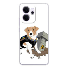 Чехол с принтом Собаки Патрон для OPPO Reno 14 FS (Пёс Патрон с ракетой)