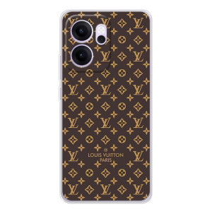 Чехол Стиль Louis Vuitton на OPPO Reno 14 FS – Фон Луи Виттон