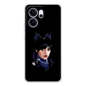 Чохли Венсдей на OPPO Reno 14 FS Уенсдей (AlphaPrint)