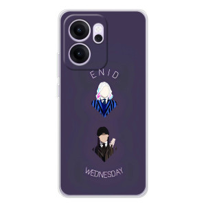 Чохли Венсдей на OPPO Reno 14 FS Уенсдей (AlphaPrint)