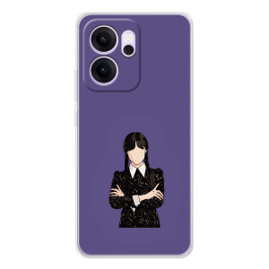 Чохли Венсдей на OPPO Reno 14 FS Уенсдей (AlphaPrint)
