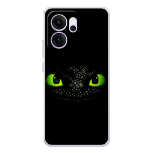 Чохол дракон Беззубик для OPPO Reno 14 FS – Очі Беззубика