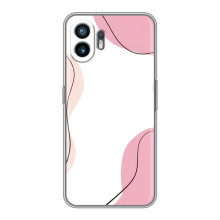 Чехол цветочный дизайн для OPPO Reno14 FS – Розовый фон