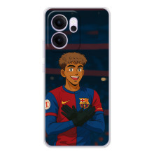 Чехол с футболистом Ламин Ямаль OPPO Reno 14 FS (Футболист Ямал)