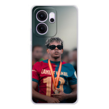 Чехол с футболистом Ламин Ямаль OPPO Reno 14 FS (Ямаль Барса)