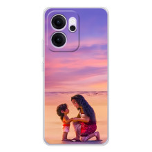 Чехол с мультфильмом Моана OPPO Reno 14 FS (Моана и Симеа)