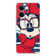 Эксклюзивный чехол для OPPO Reno 14 FS (AlphaPrint - Мультяшные) (Маус в очках)