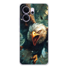 Чохол з картинкою 'Хижаки' для OPPO Reno14 FS – Орел