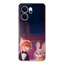 Силиконовый чехол с принтом Зоотрополіс для OPPO Reno 14 FS