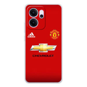 Силиконовые Чехлы принт Футбол на OPPO Reno 14 FS – Man United