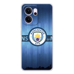 Силиконовые Чехлы принт Футбол на OPPO Reno 14 FS – ManCity