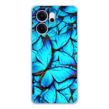 Силіконовий бампер з картинкою звірів для OPPO Reno 14 FS (Крила метеликів)