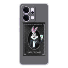 Бренднові Чохли для OPPO Reno14 Pro - (PREMIUMPrint) (Бакс Бані LV)