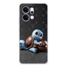 Бренднові Чохли для OPPO Reno14 Pro - (PREMIUMPrint) (Черепашка)