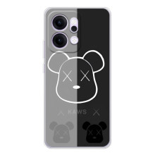 Чохли для OPPO Reno14 Pro - Bearbrick Louis Vuitton (PREMIUMPrint) (БеарБрік очі)