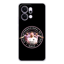 Чехлы для Рено 14 Про - Лео Месси Маями (Месси в лого)