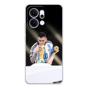 Чохли Лео Мессі Аргентина для OPPO Reno14 Pro – Кубок Світу