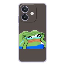 Чехлы с картинкой  Жаба Мем на OPPO Reno14 Pro (Плач лягушки)