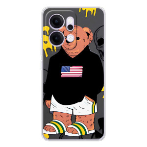 Чохли Мішка Тедді для Рено14 Про – Teddy USA