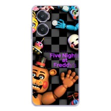 Чехлы Пять ночей с Фредди для Рено14 Про (Freddy's)