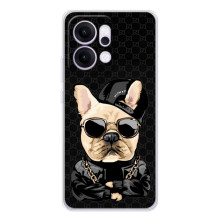 Чехлы с крутыми принтами для OPPO Reno14 Pro - (PREMIUMPrint) – Стильная собака