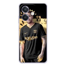 Силиконовый Чехол OPPO Reno14 Pro (Gold Neymar)