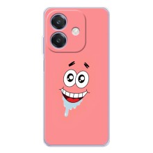 Чохли з Патріком на OPPO Reno14 Pro (Мордочка Патріка)