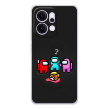 Чехол Амонг Ас для OPPO Reno14 Pro (AlphaPrint) (Импостер)