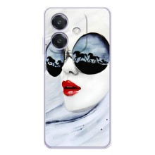 Чехол с картинкой Модные Девчонки OPPO Reno14 Pro (Любительница коней)