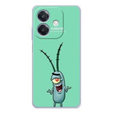 Чохол з картинкою "Одноокий Планктон" на OPPO Reno14 Pro (Планктон)