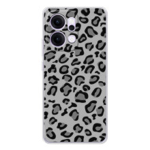 Чехол с леопардовым принтом на OPPO Reno14 Pro – Темный леопрад