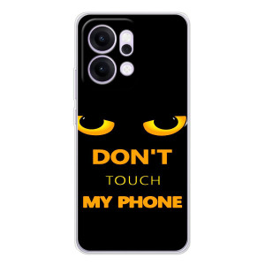Чохол з Прикольним Принтом на OPPO Reno14 Pro (Не чіпай мій телефон)