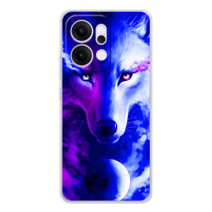 Чехол с Волком на OPPO Reno14 Pro – Арт-Волк