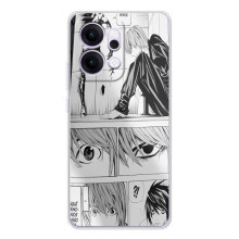 Чехол с символикой Аниме для OPPO Reno14 Pro (Коллаж Ягами)
