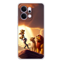 Чехол Король лев на Рено 14 Про (Рождение Симбы)