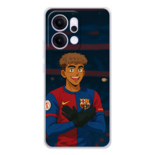 Чехол с футболистом Ламин Ямаль OPPO Reno14 Pro (Футболист Ямал)