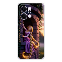 Чехол Рапунцель для OPPO Reno14 Pro (Рапунцель на башне)