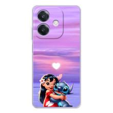 Чехол с рисунком Стич для OPPO Reno14 Pro – Стич и Лило