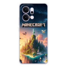 Чехол с картинками Майнкрафт для  – Лого Майнкрафт