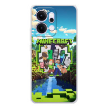Чехол с картинками Майнкрафт для  – Майнкрафт фон