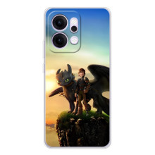 Чехол с принтом дракон Беззубик для  (Мультфильм про дракона)