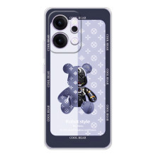 Круті Чохли Луі Віттон для OPPO Reno14 Pro (AlphaPrint) (Медведик LV)