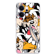 Популярні Чохли з картинками для Рено 14 Про (Looney Tunes)