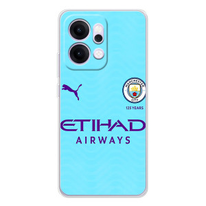 Силиконовые Чехлы принт Футбол на OPPO Reno14 Pro – Man City