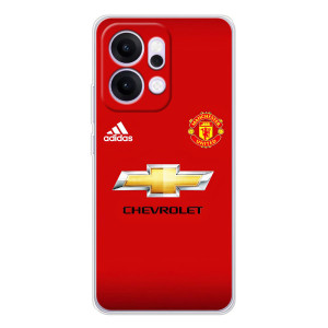 Силиконовые Чехлы принт Футбол на OPPO Reno14 Pro – Man United