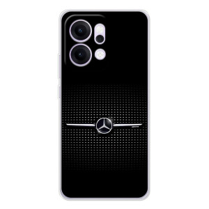 Силіконовий бампер з картинкою машини на OPPO Reno14 Pro (Mercedes)